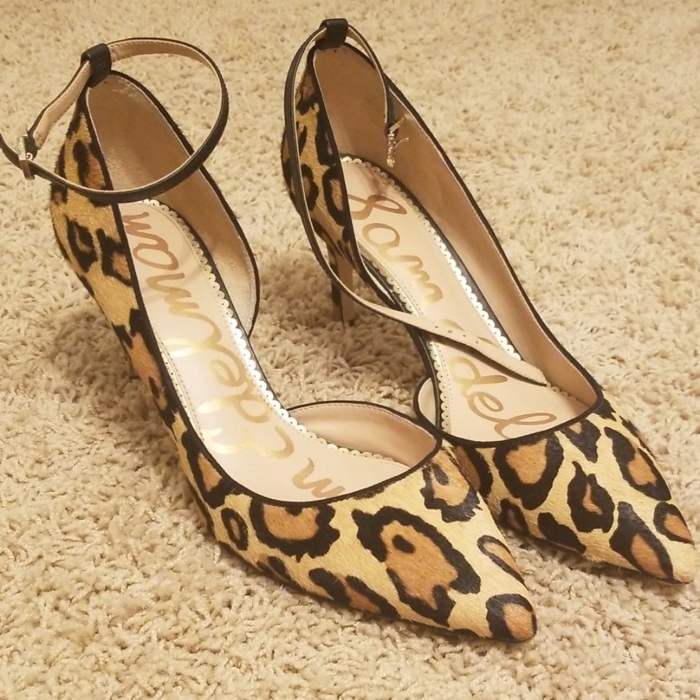 Sam Edelman cheetah print shoes